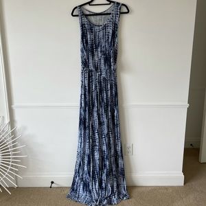 Latched Mama Tie-Dye Maxi Dressing Nursing Friendly